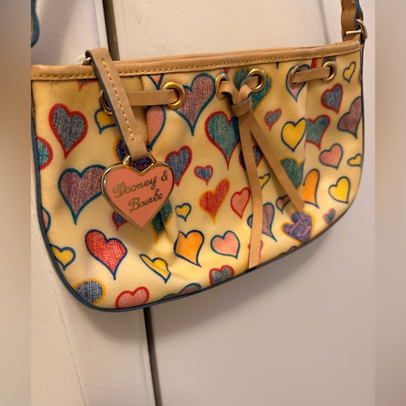 “Dooney & Bourke” Crayon Scribble Print- NWOT: + COA: Never Used- Very Rare - Picture 1 of 13